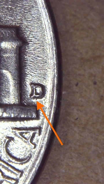 1964-D-Jefferson-Nickel---Odd-Mint-Mark