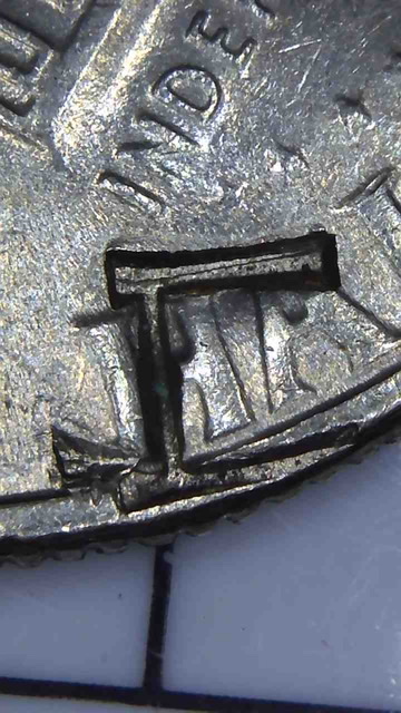 1976-P-Kennedy-Half---Odd-Mark--PMD-Or-Something-Else?