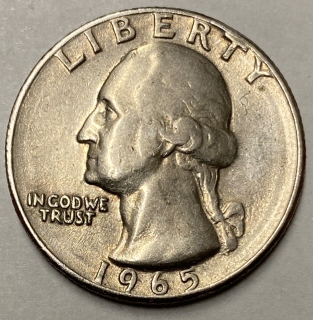 1965-Washington-Quarter---Reverse-Doubling?