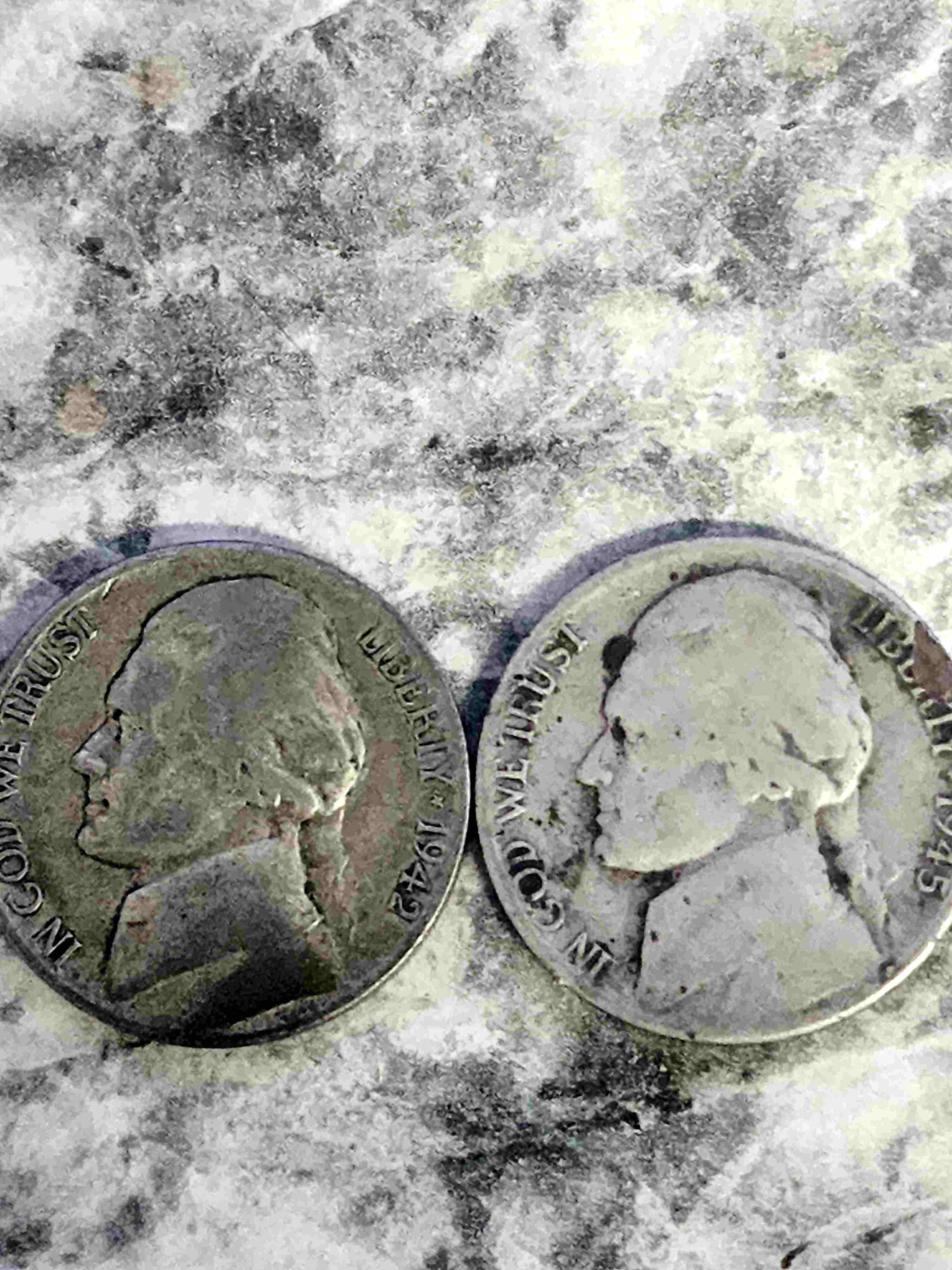 Need-Help-Identifying-1945-D-War-Nickel,-Improper-Alloy?-Maybe-Fake?