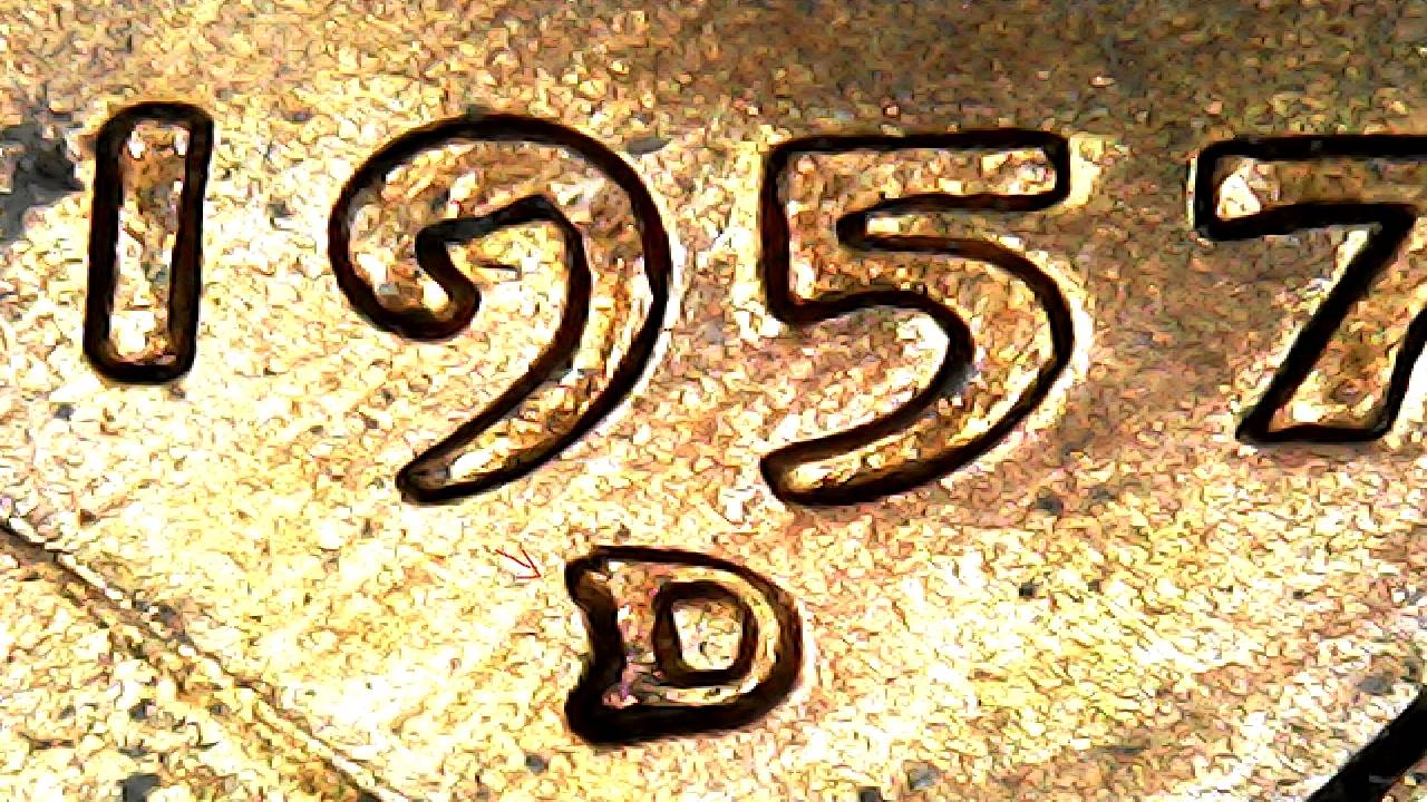 One-Penny-1956-D-Have-Double-D-Or-Something-Here?-Thanks-For-Answer