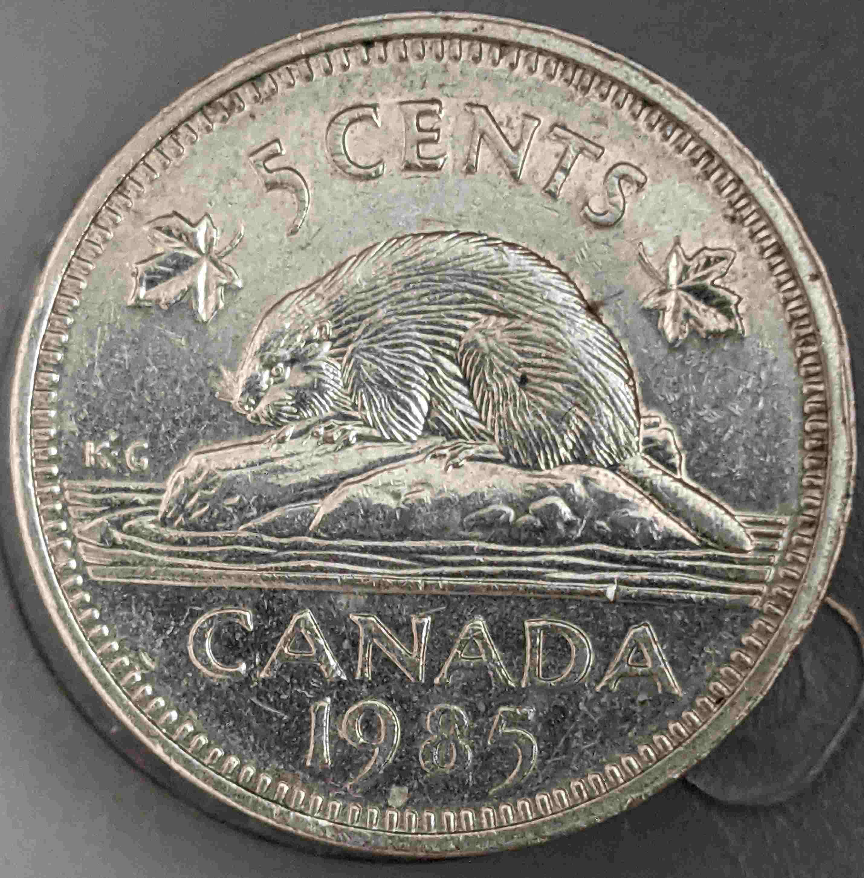 1985-5-Cent-This-Is-A-Double-Rim?-Thanks-For-Answers!