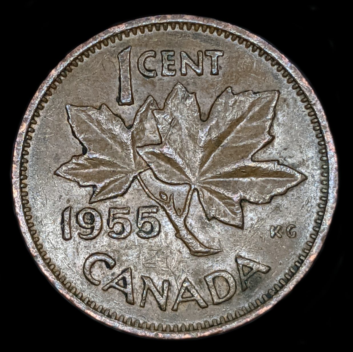 Second-Hanging-2''--1-Cent-1955!-Thanks-For-Answers!