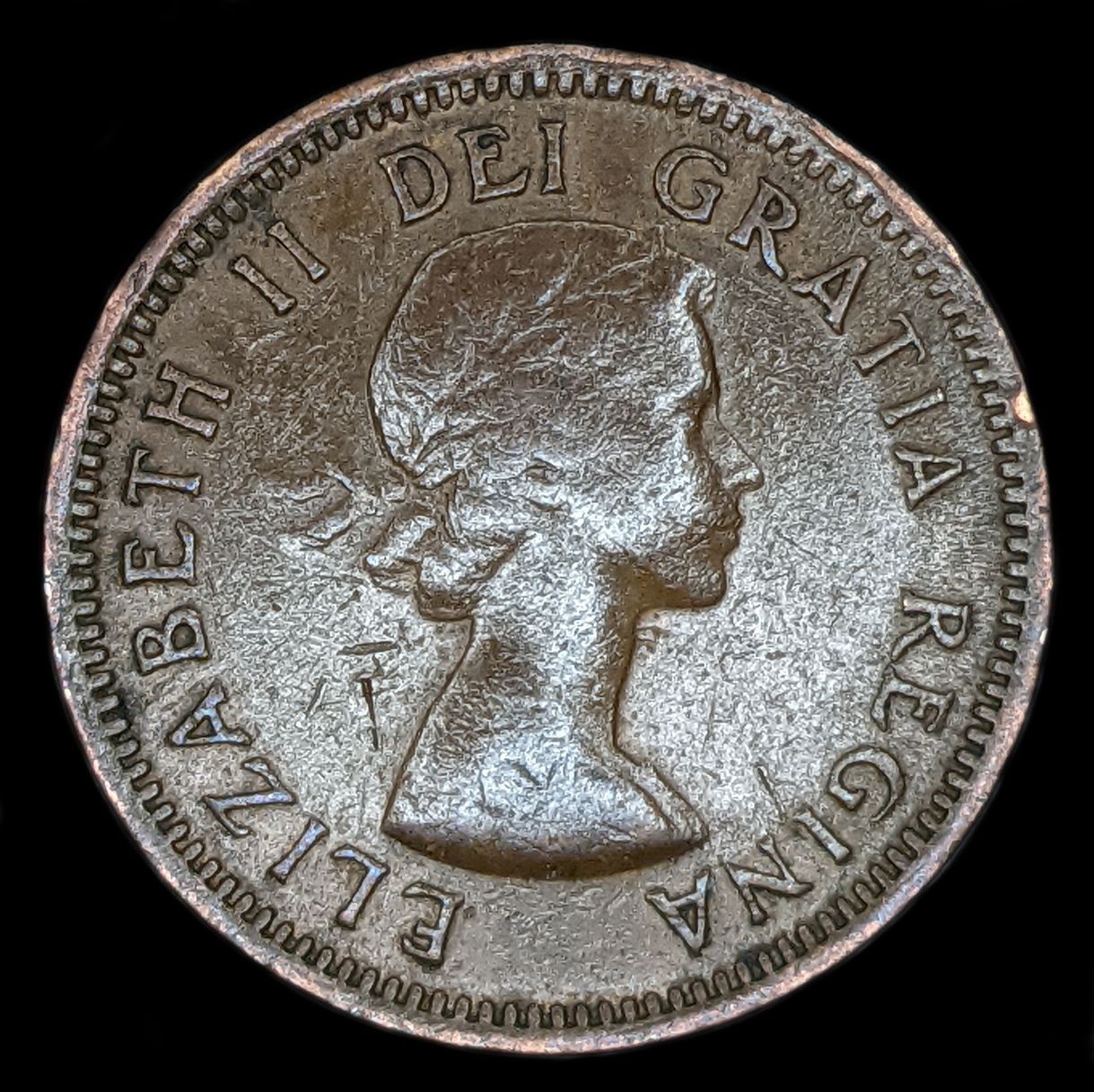 Second-Hanging-2''--1-Cent-1955!-Thanks-For-Answers!