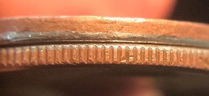1996-P-Kennedy-Half-Missing-Reeded-Edge