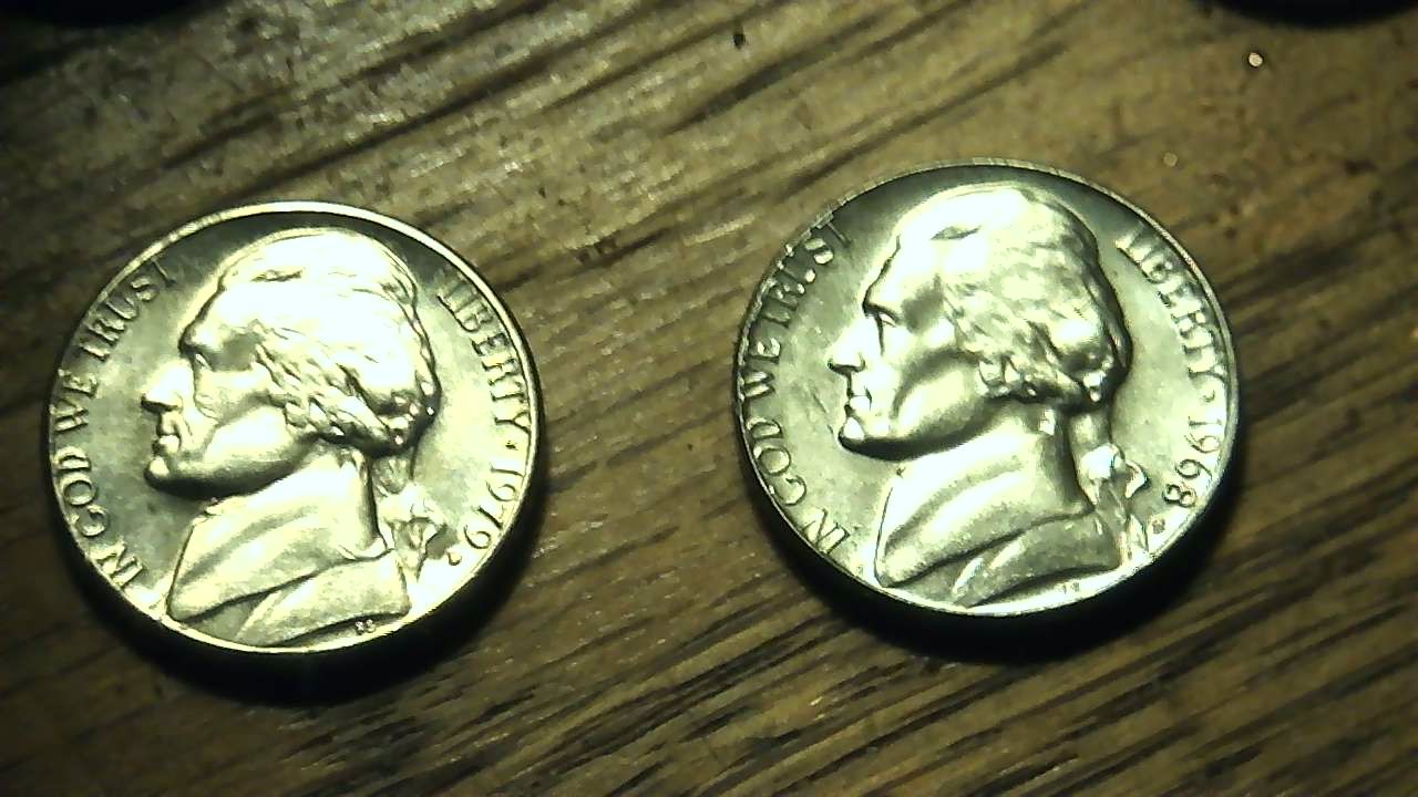 1968-S-Nickel-Off-Color-And-Weighs-4.93g-Wrong-Planchet?!