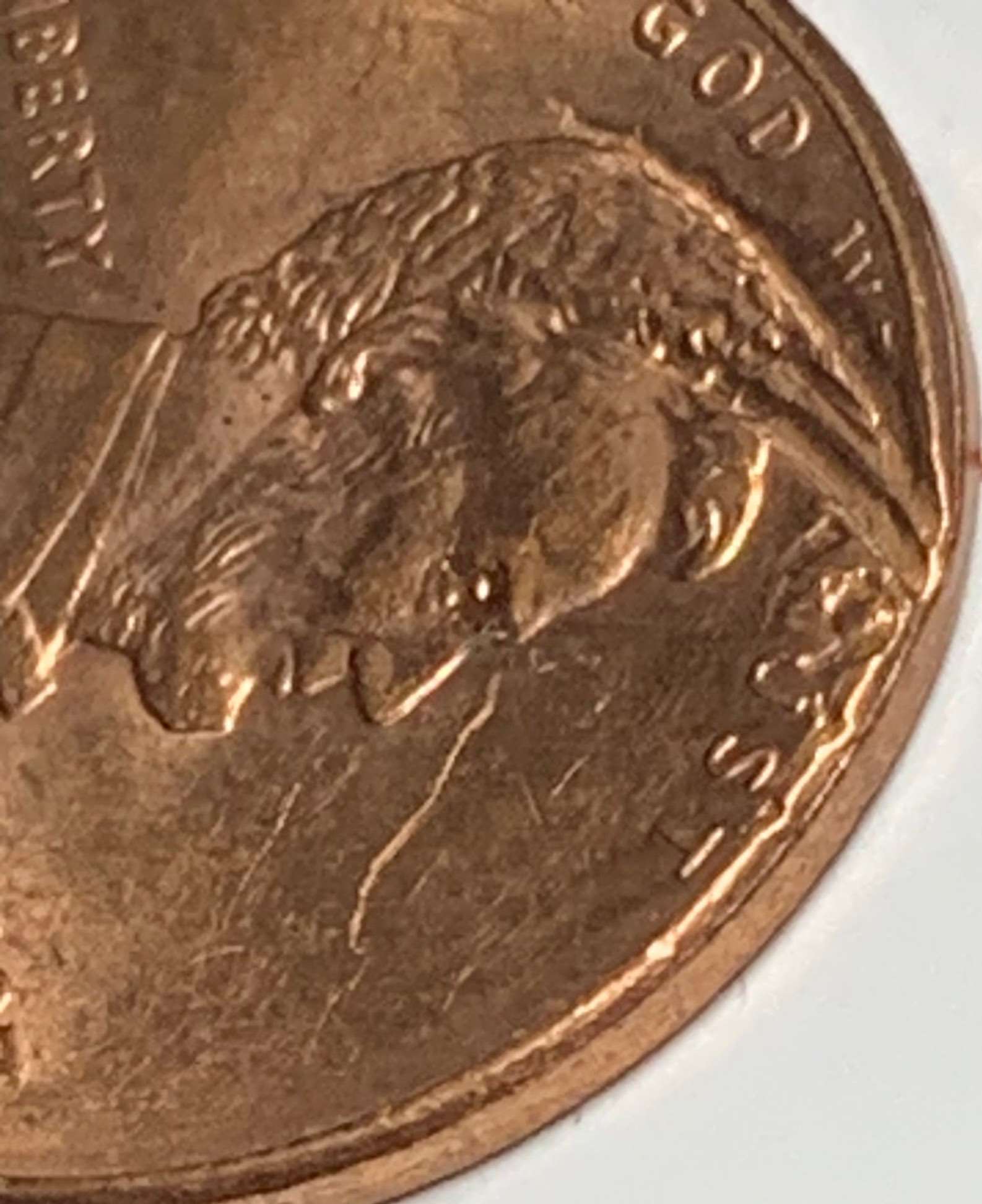 2007-D-Lincoln-Penny-W/Some-Kind-Of-Error