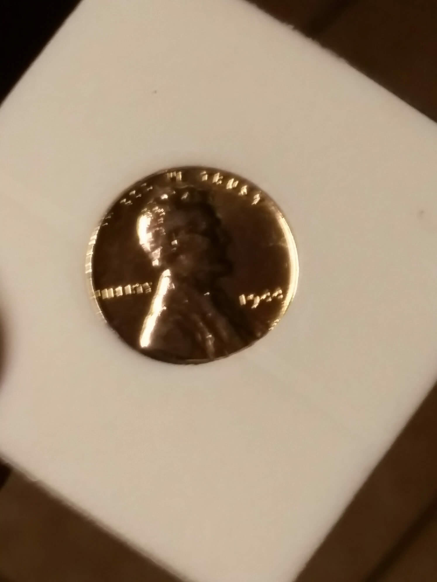 1944-Wheat-Penny-I'm-Sure-They-Never-Made-A-Gold-Penny-Maybe-Gold-Plated