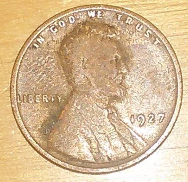 1927-Wheat-Penny-Not-Sure-Of-Grade
