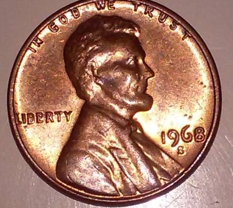 1968-S-Lincoln-Penny-With-The-Thickness