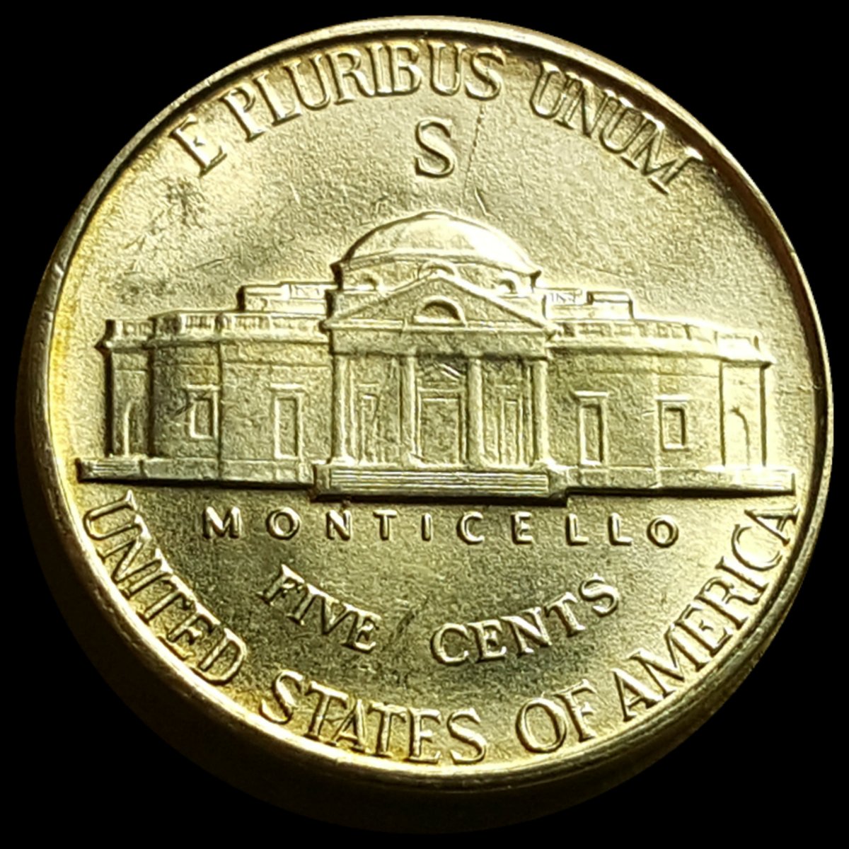1943-S-Nickel-Reverse-Die-Crack-Possible-Rim-To-Rim