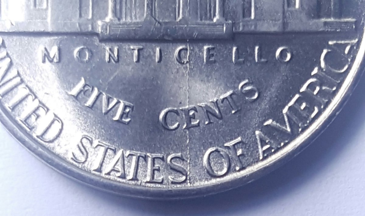 1944-S-Nickel-Bisecting-Rim-To-Rim-Die-Crack