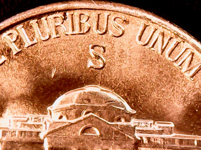 1942-S-Nickel-Bisecting-Rim-To-Rim-Die-Crack