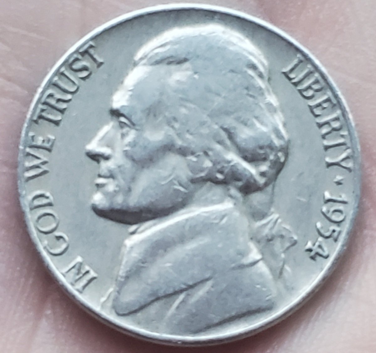 1954-D-Over-?-Nickel,-1977-Washington-S-Chest-Eagle,-Questions