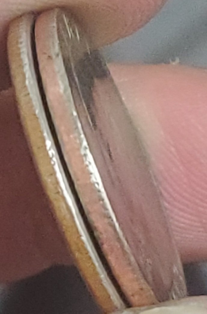 1967-Quarter.different-Planchet,-Red-Coloring?
