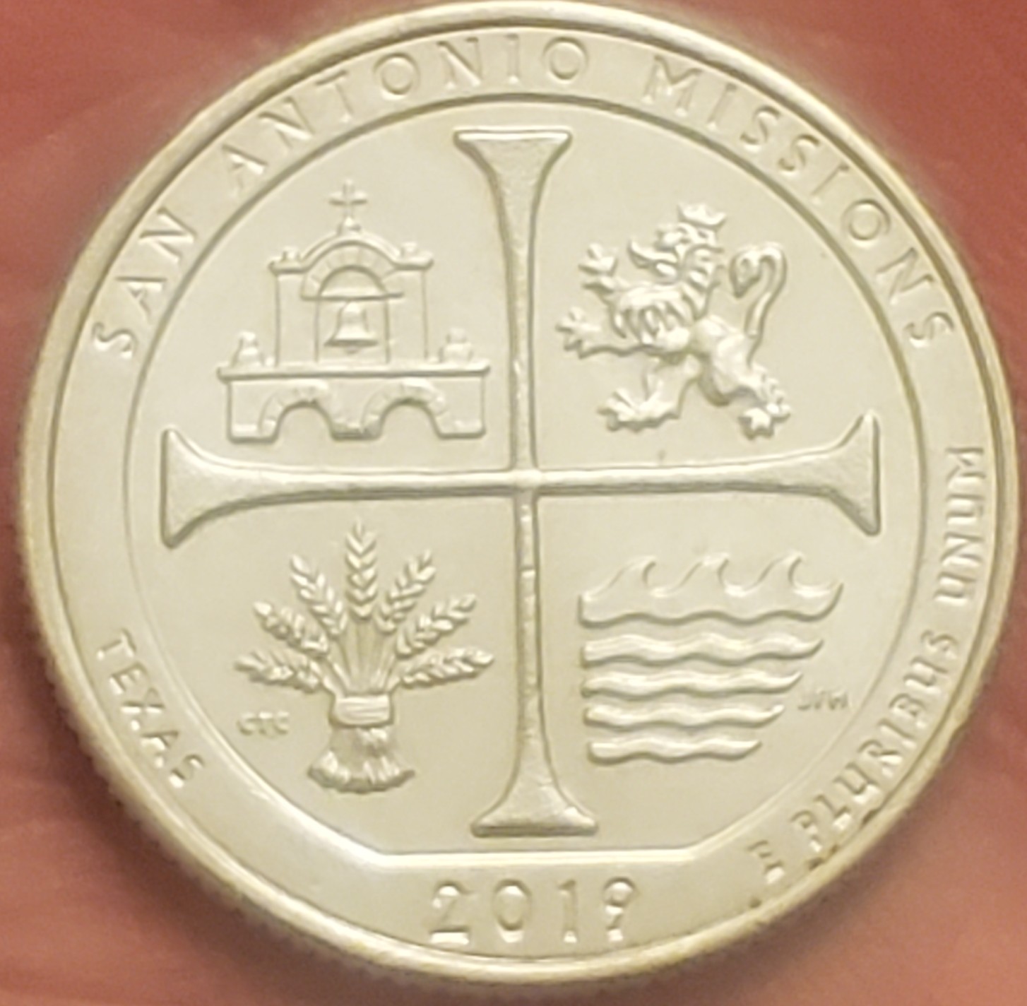 2019-San-Antonio-Tx,-W-State-Quarter-Error?-Missing-L-In-Liberty,-And-E-In-We-IGWT