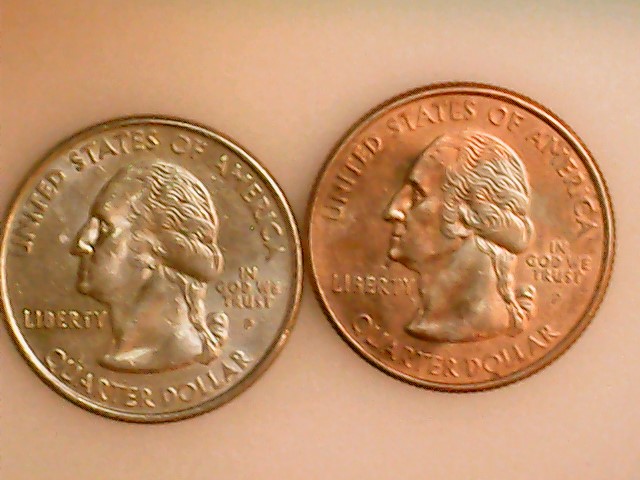 2000-P-South-Carolina-Quarter...dual-Clad-Error,-Wrong-Planchet,-Toning?