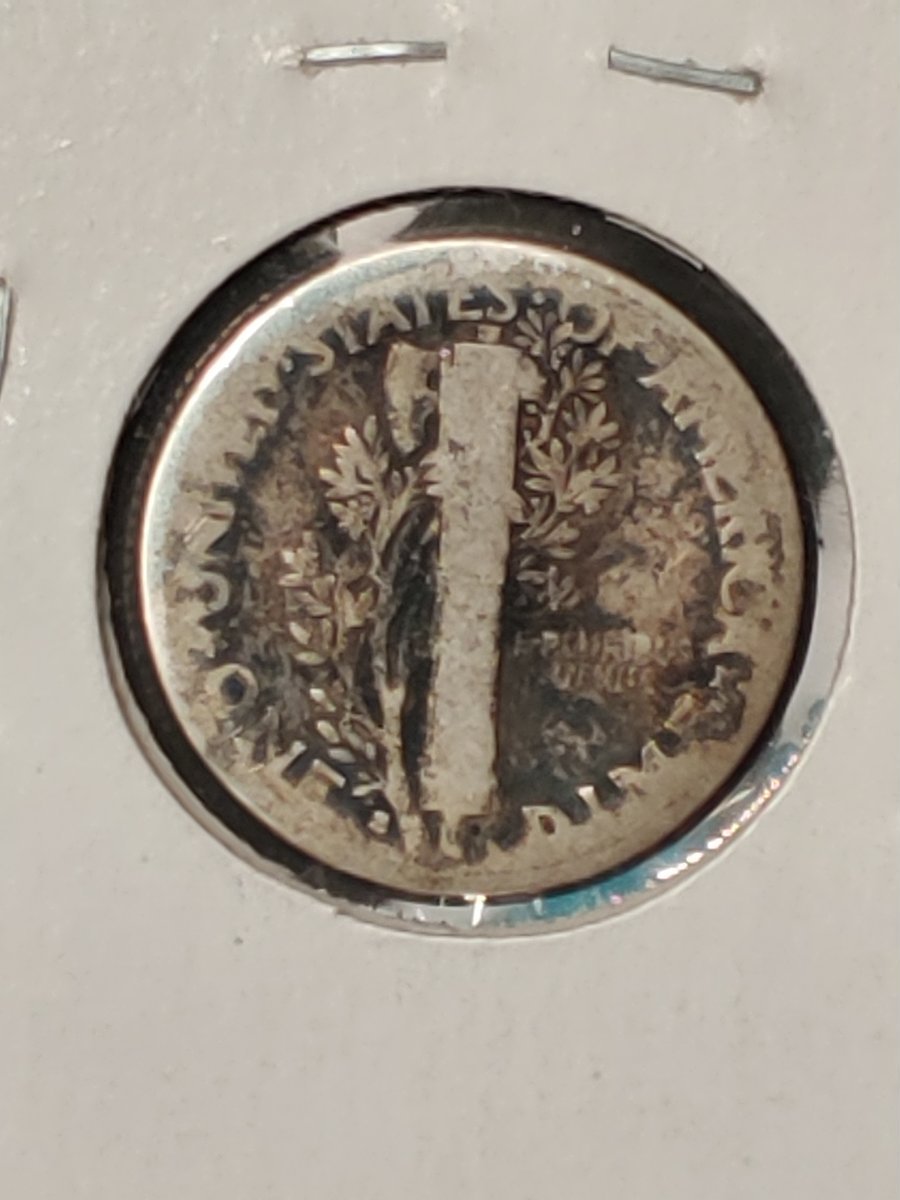1916-S.-Mercury-Dime/Obverse---Reverse-Clash,-Strike-Errorr?