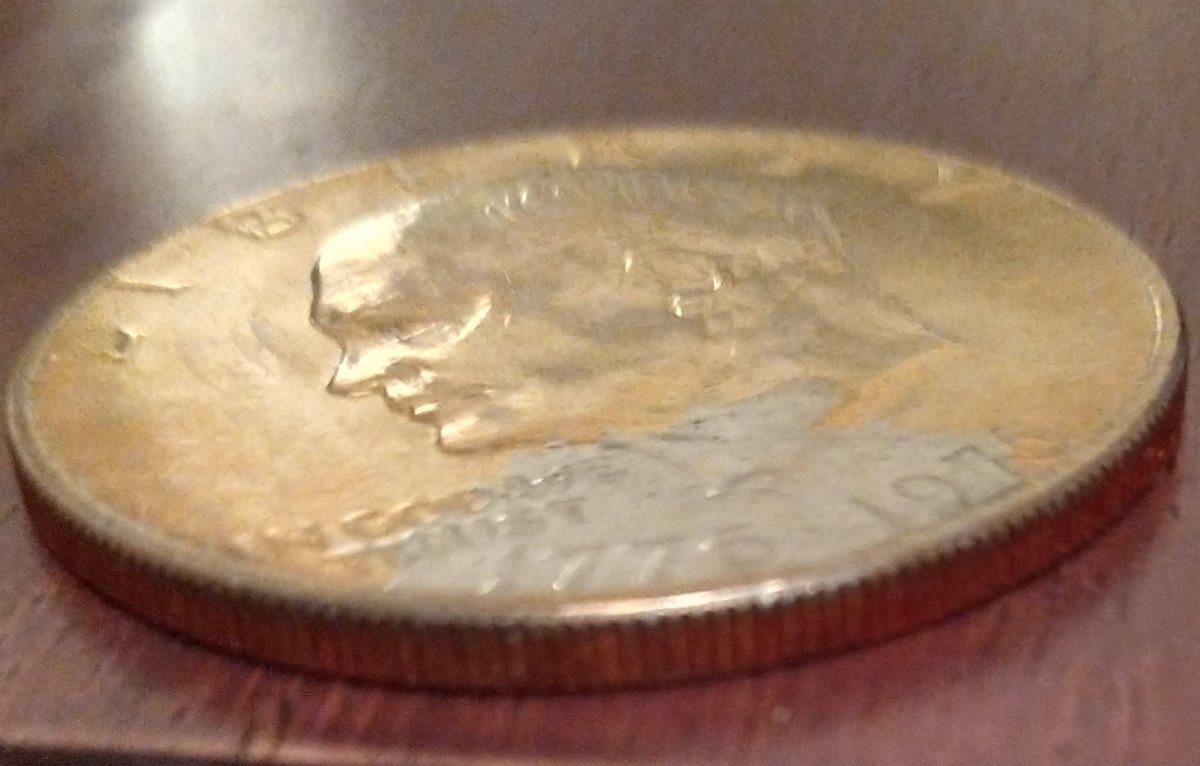 1976-$1-Eisenhower-Clad-Layer-Issue?