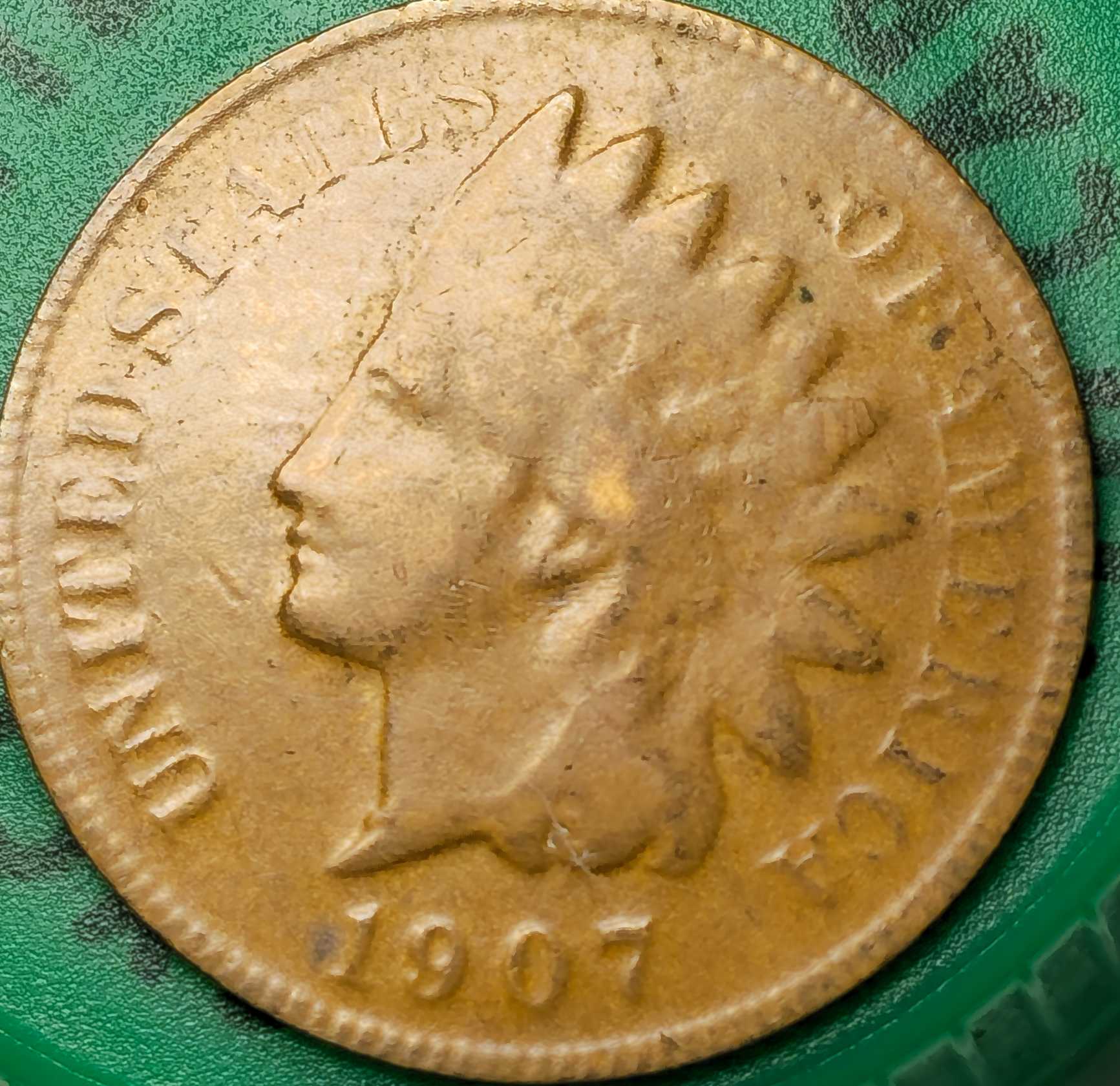 Thin-Planchet-1907-Indian-Head-Penny