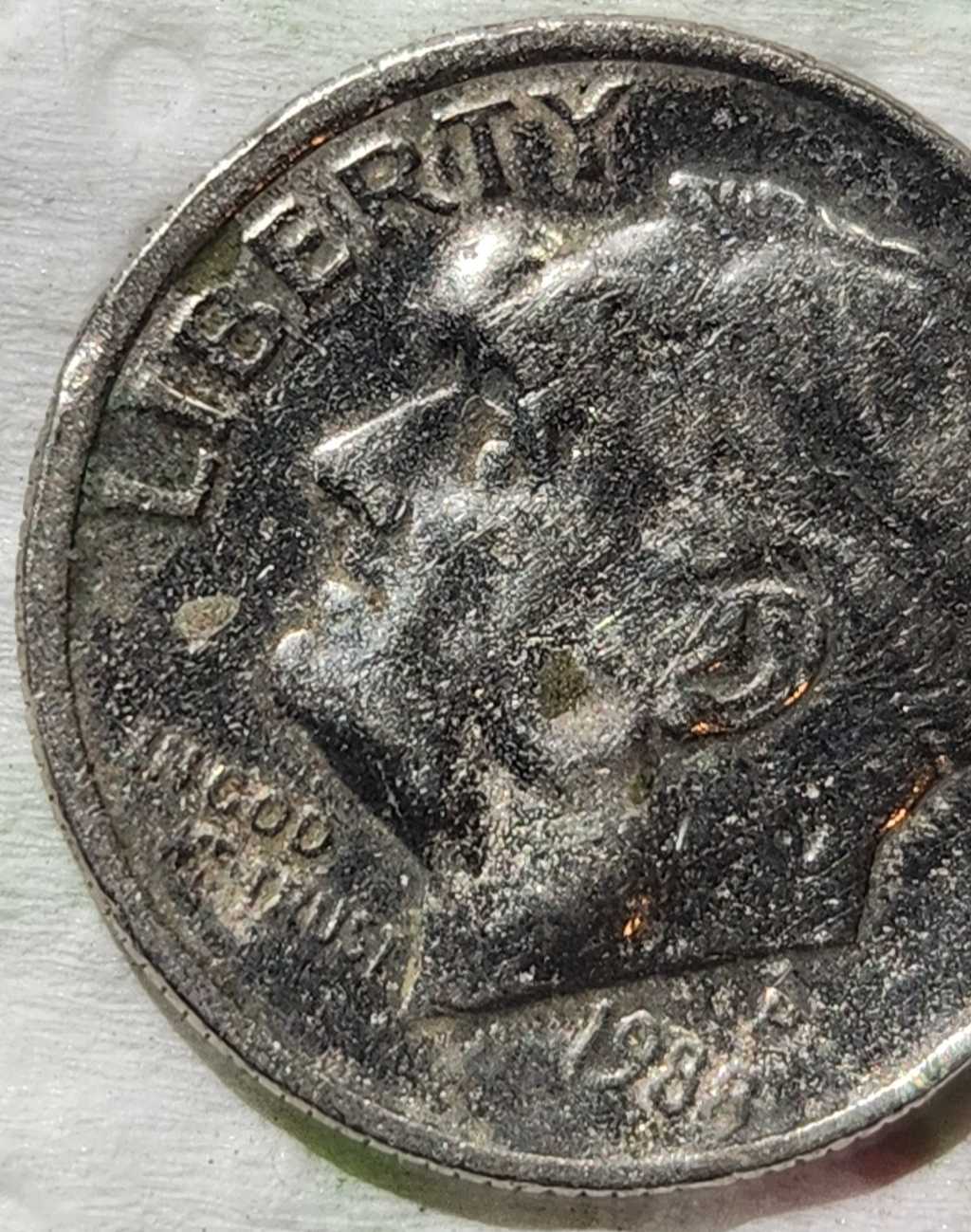 1988-P-Roosevelt-Dime.-Something-Underneath-The-Clad-Layer?