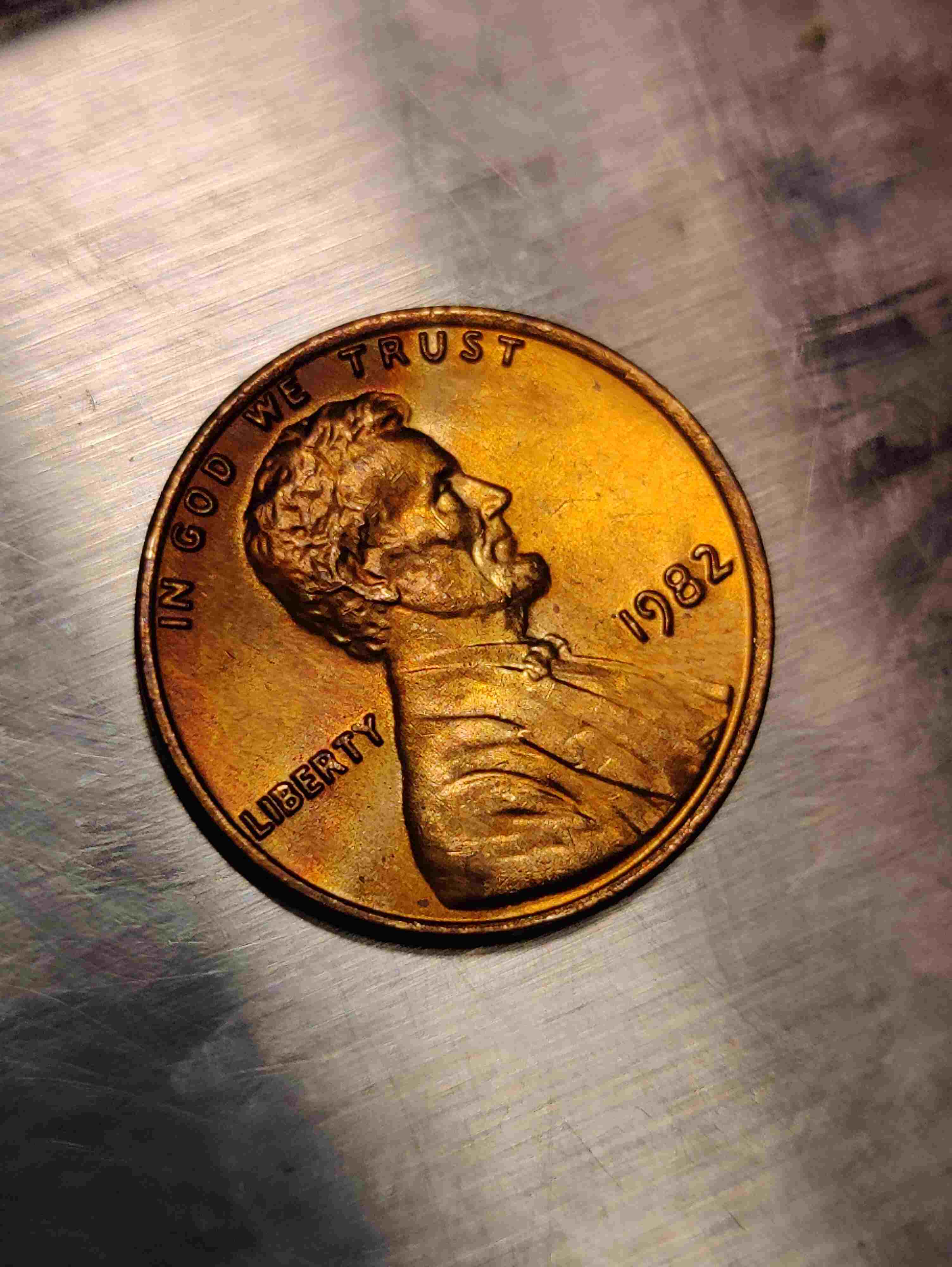 1982-Copper-LD-Penny,-Would-This-Be-Graded-As-Fs66