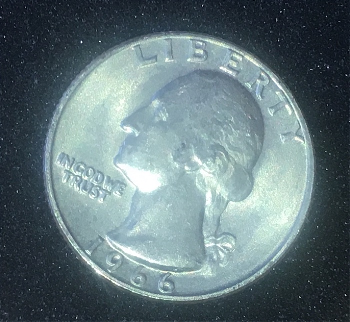 1966-Washington-Quarter.-Looks-Like-It's-Never-Been-Out-Of-A-Roll