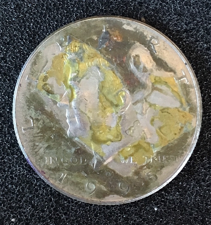 1995-D-Kennedy-Half-Struck-Through-Gold-Coin?