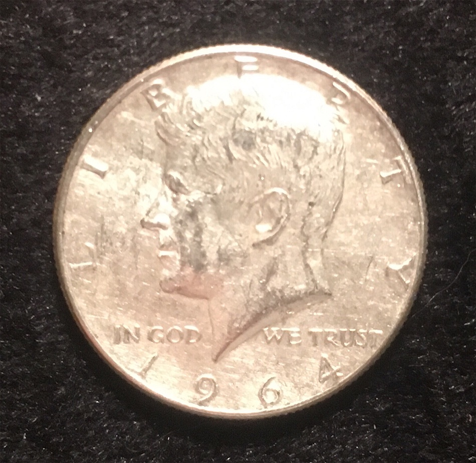1964-P-Kennedy-Half,-What's-Up-With-The-Ear?