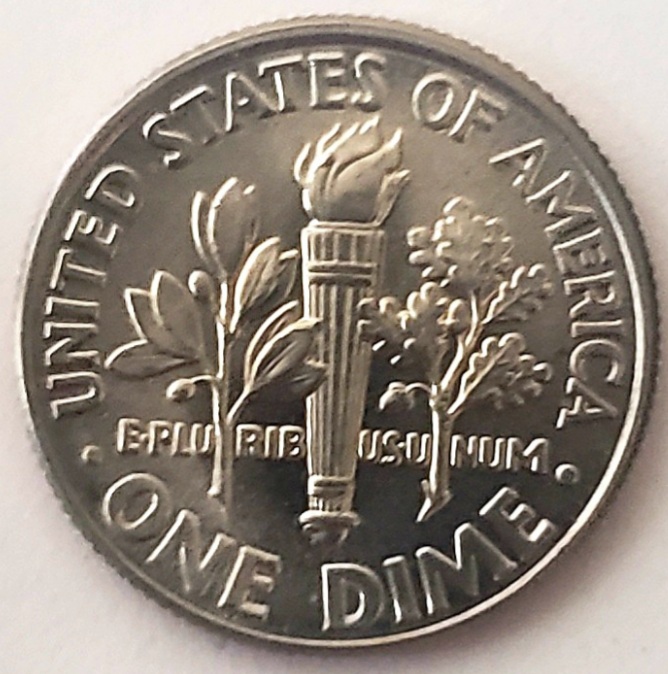 2021-P---Dime---Interesting-Marking-On-Back-Of-Neck