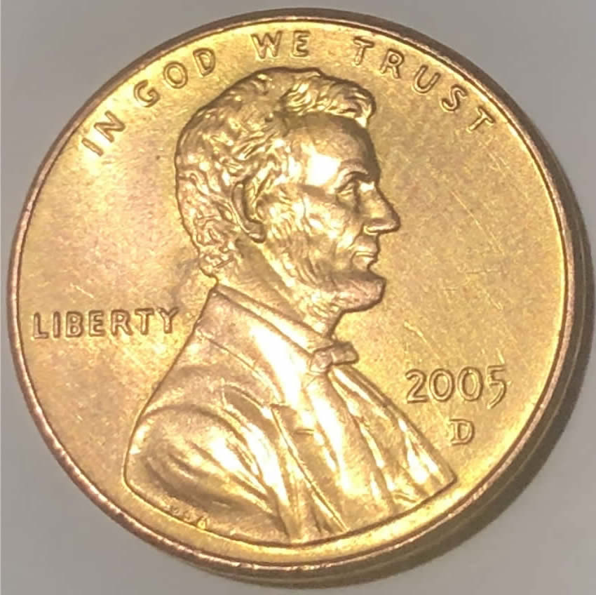 2005-D-Penny.-Rare?-Satin-Finish?