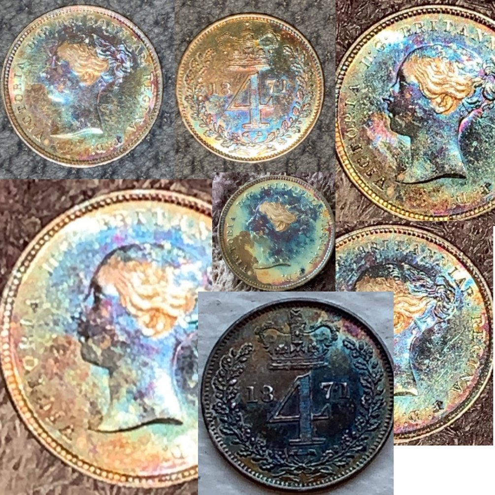 I-Found-An-1871-4-Pence---Great-Britain---With-Serious-Toning