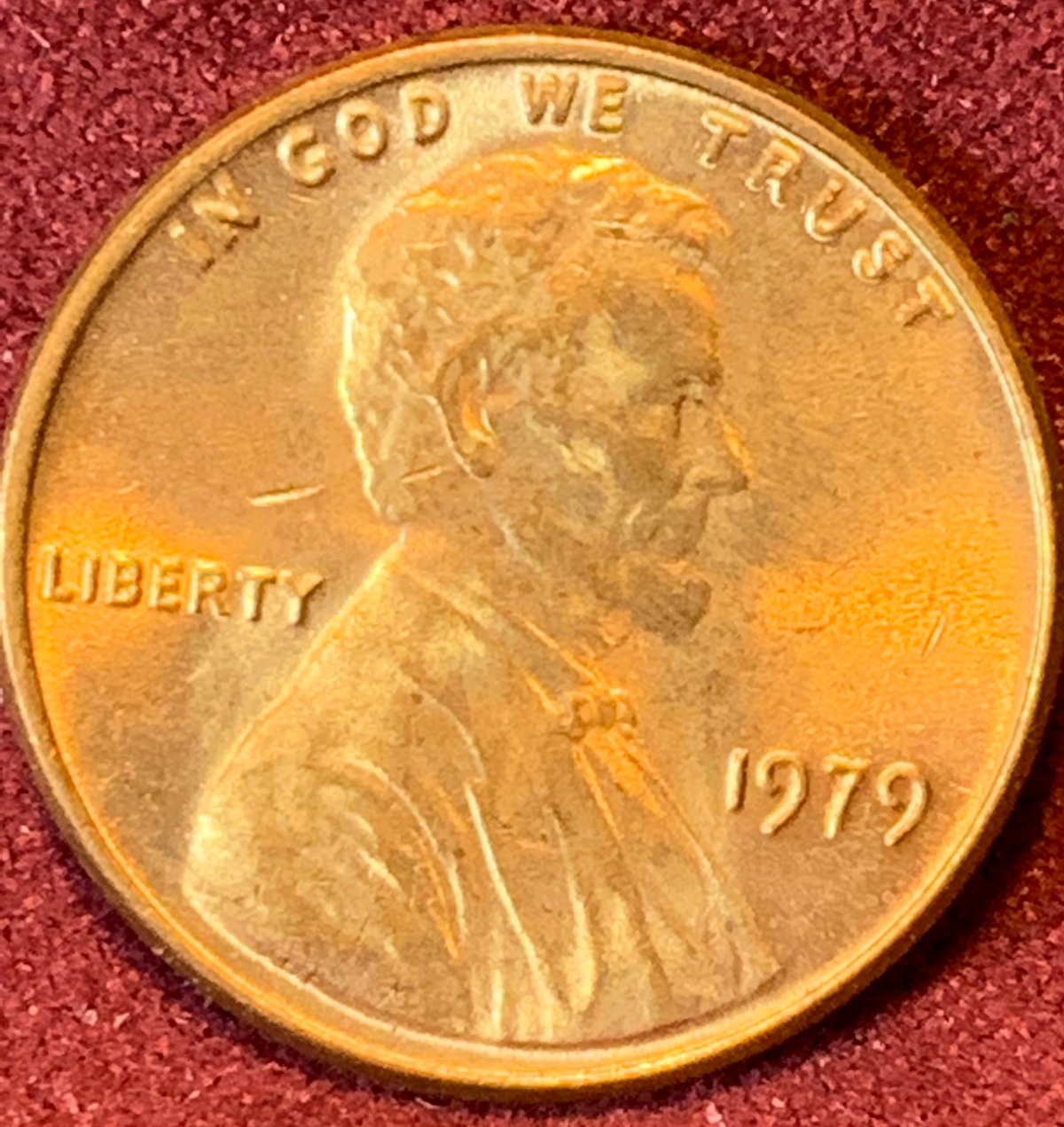 1979-Lincoln-Cent,-Looks-Almost-New.-How-Does-Damage-Affect-Grading?