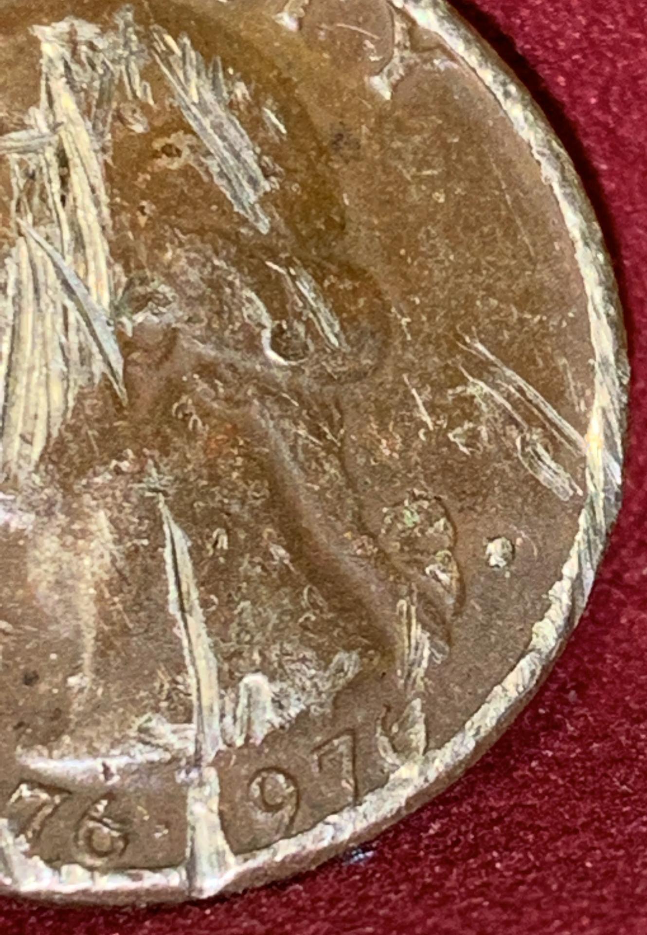 Bicentennial-Quarter-Mint-Mark,-Damage,-Help-Me-Decipher?