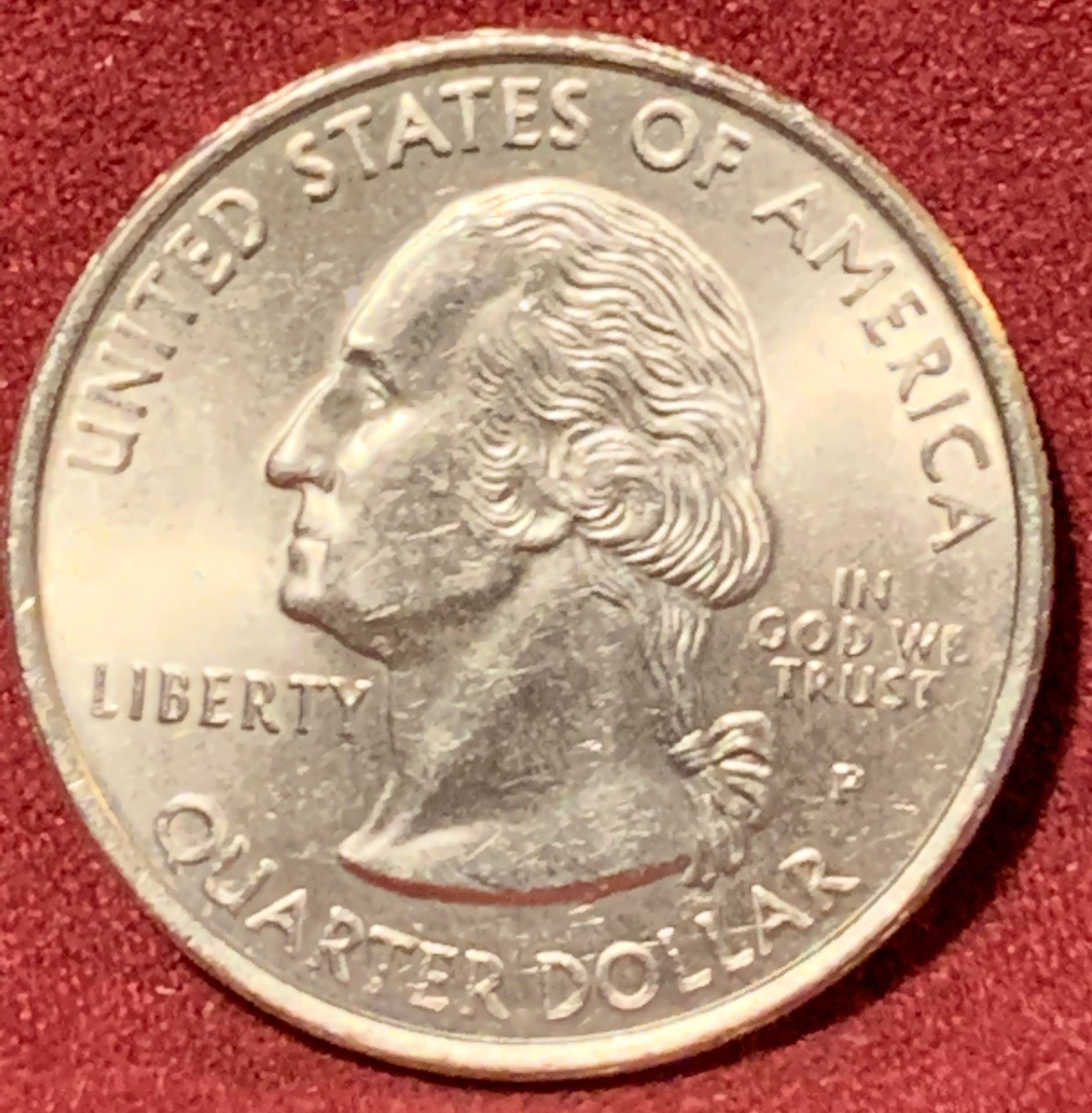 1999-P-Quarter-Georgia,-Possible-Die-Crack