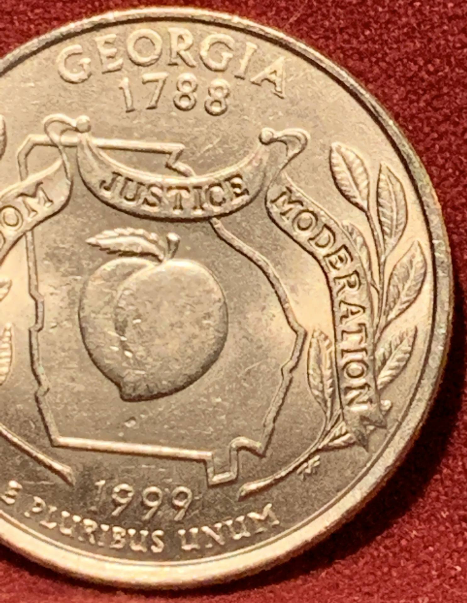 1999-P-Quarter-Georgia,-Possible-Die-Crack