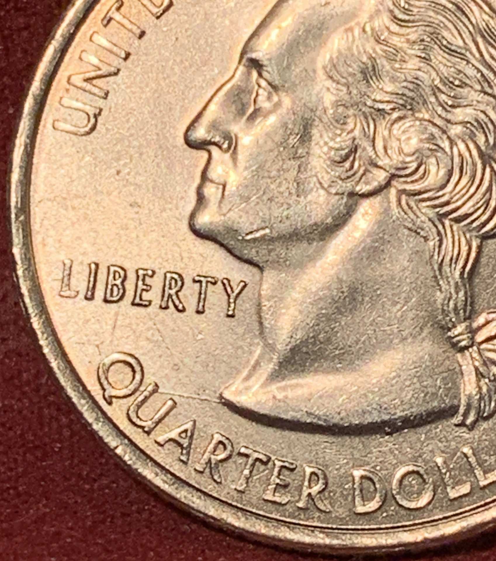 1999-P-Quarter-Georgia,-Possible-Die-Crack