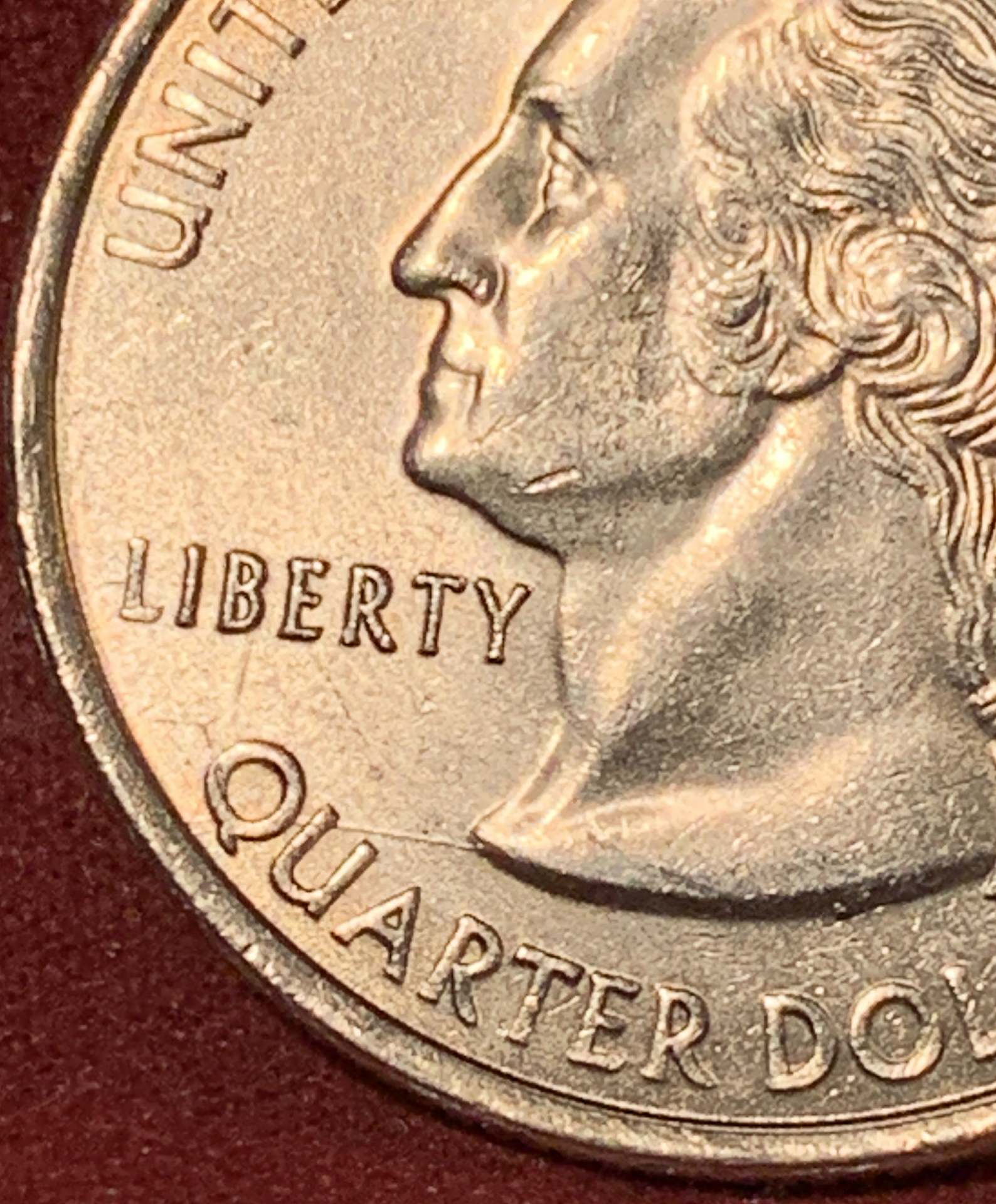 1999-P-Quarter-Georgia,-Possible-Die-Crack