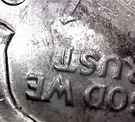 1971-Ike-Dollar-With-Something-Underneath-The-Strike?-Doubling-As-Well-Help