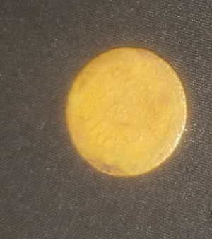 1951-S-Lincoln-Cent-Struck-On-Dime