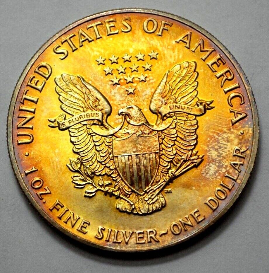 Toning-On-A-1922-Peace-Dollar