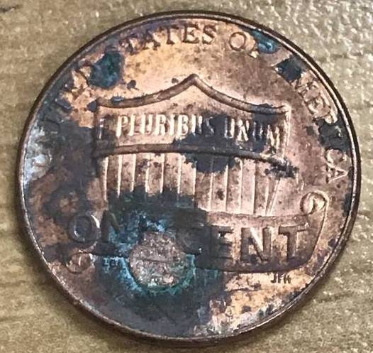 Zinc-Rot?-This-Penny-Was-Originally-Better-Looking-A-Few-Weeks-Ago