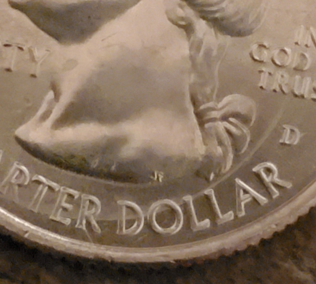2019-Idaho-Quarter-With-Staining-Or-Toning?