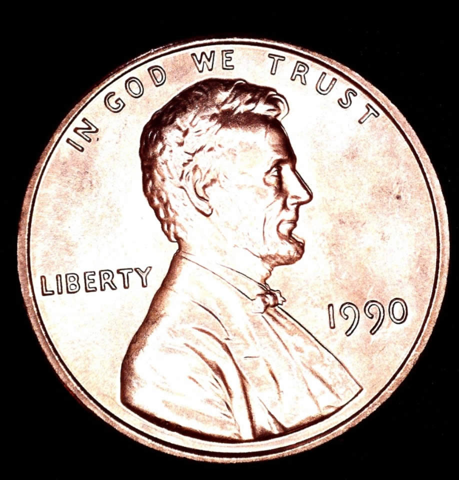 1990-Lincoln-Proof-Cent-With-No-S