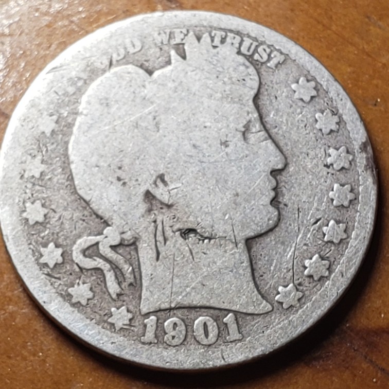 1901-Barber-Quarter,-MM-Out-Of-Place?