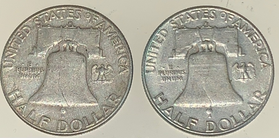 Benjamin-Franklin-Half-Dollars-Found