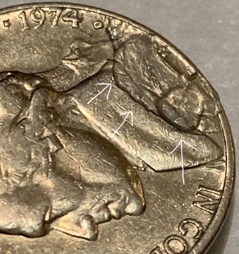 1974-D-And-1985-P-Jefferson-Nickel-Die-Cut?