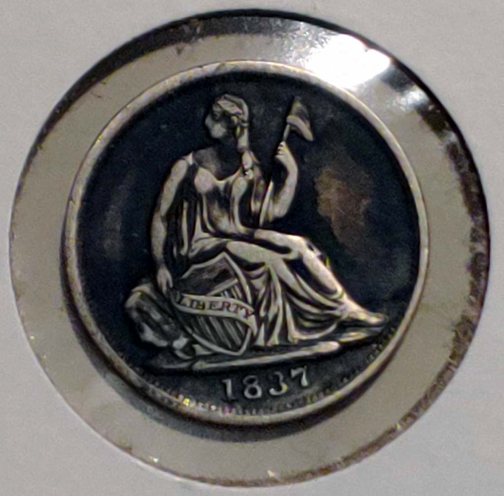 Fake-Or-Real-1837-Seated-Liberty-Half-Dime?