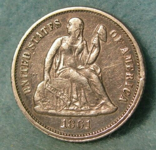 1861-Seated-Liberty-Dime