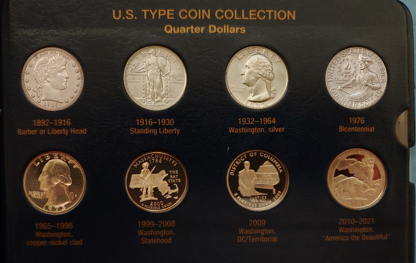 Numised's-Whitman-20th-&-21-St-Century-Type-Set